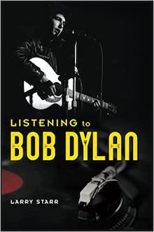 Listening to Bob Dylan.