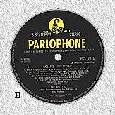 Original Black and Yellow Parlophone labels
