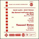 P/S: RCA  47-9714   (Germany, 1965; promo)